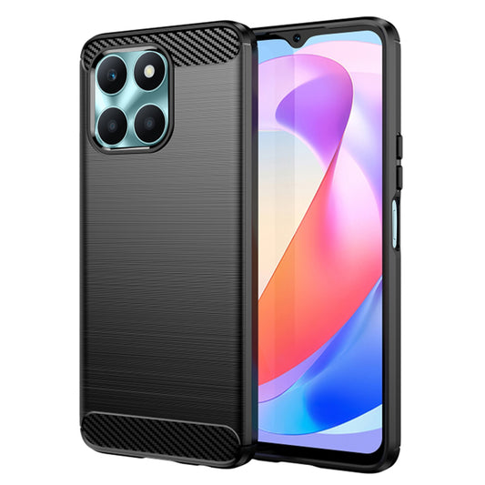 Etui na Honor X6a, Techsuit, Carbon, Czarny