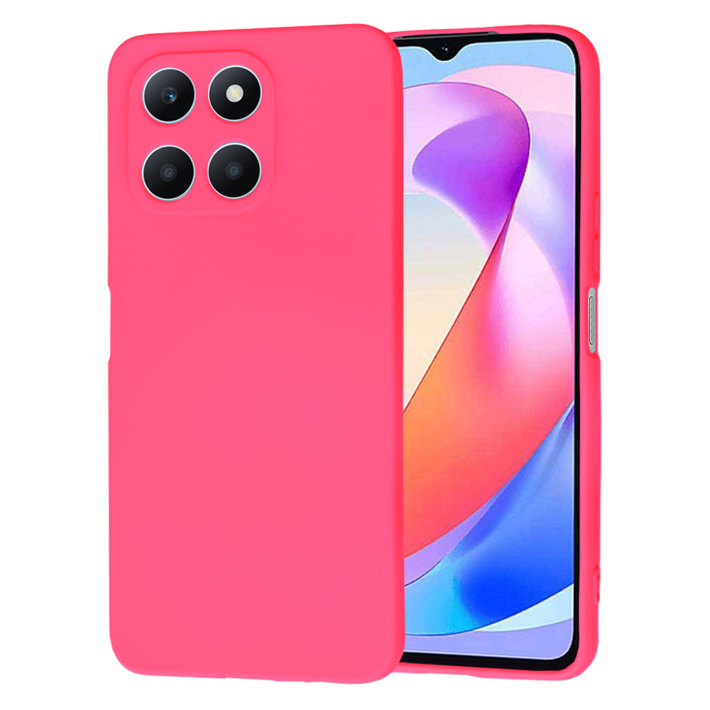 Etui na Honor X6a, Techsuit, SoftFlex, Ciemny Róż