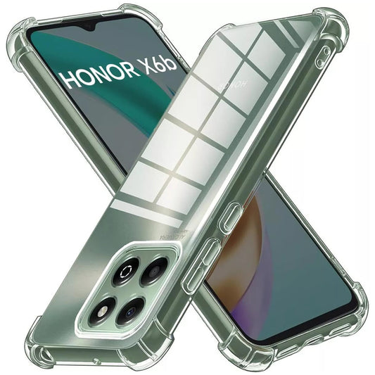 Etui na Honor X6b, Techsuit, Shockproof Clear, Przezroczyste
