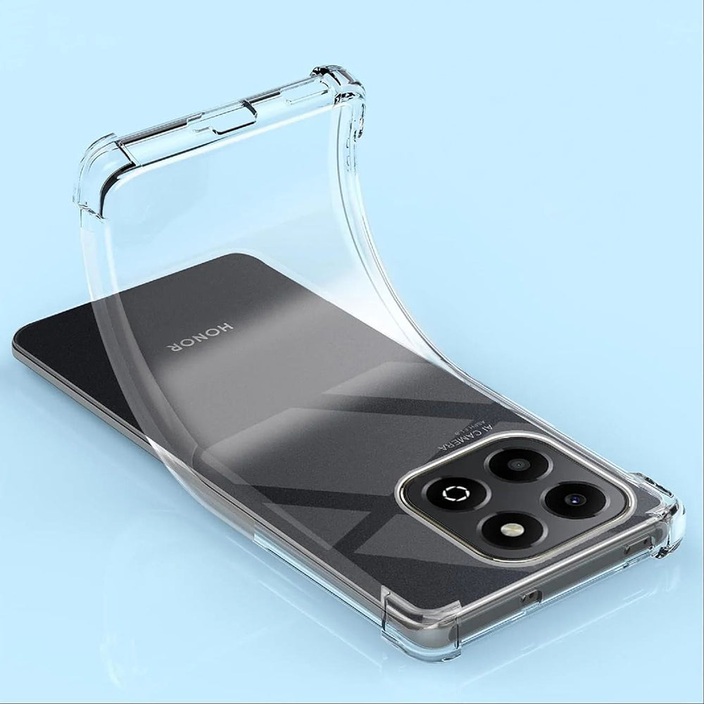 Case for Honor X6b, Techsuit, Shockproof Clear, Transparent