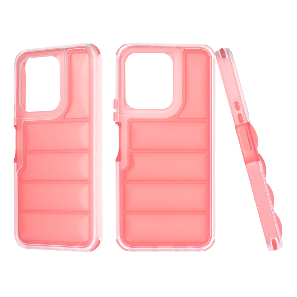Etui na Honor X6b / X6a / 70 Lite / X6 / X8 5G, Techsuit, Wave Shield, Czerwone