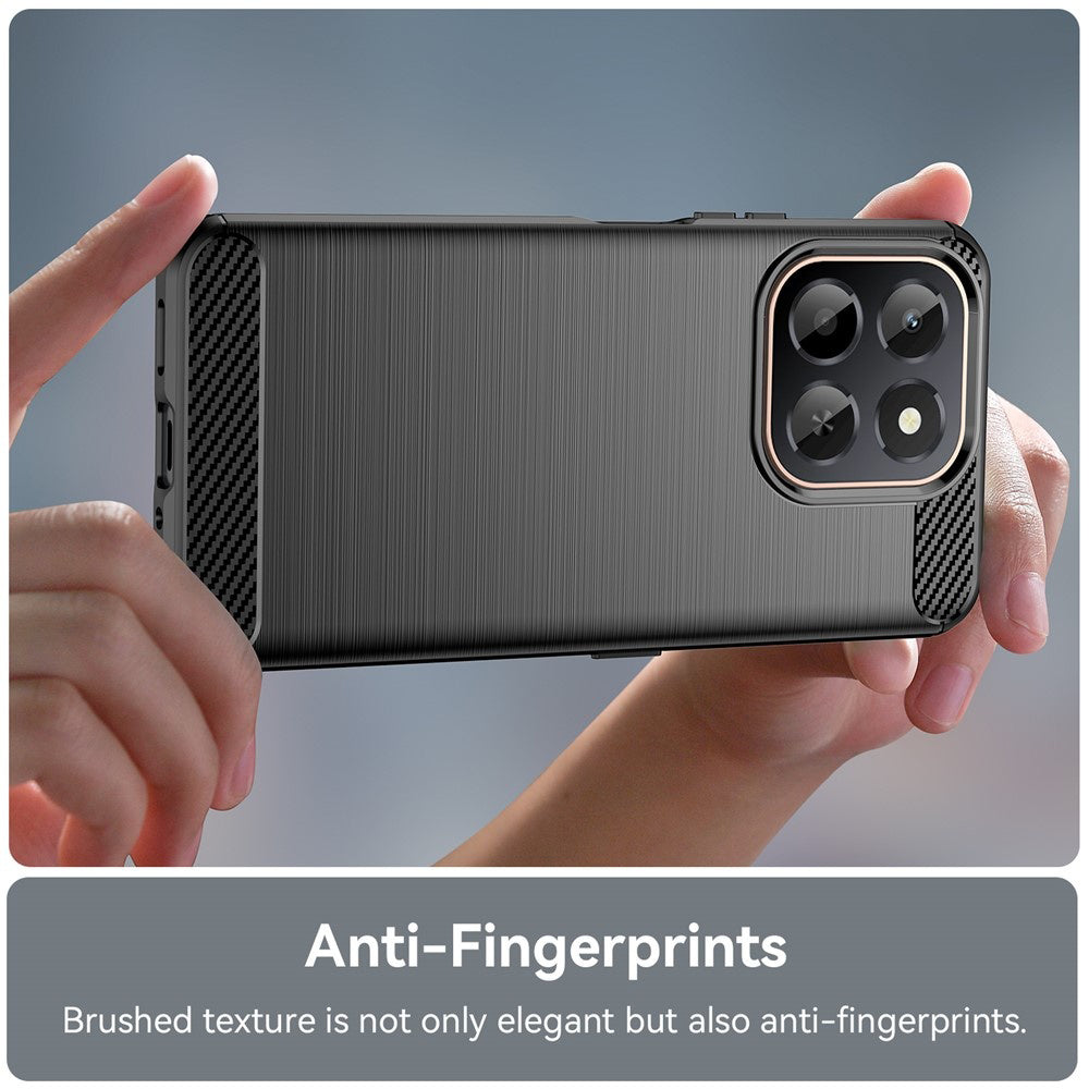 Etui na Honor X6c, Techsuit, Carbon, Czarny
