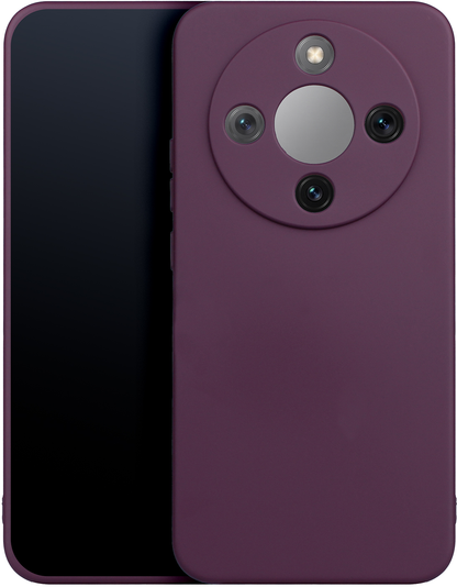 Etui na Honor X70 / X9d / Magic8 Lite, OEM, silikon, wiśniowy