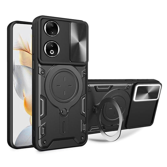 Etui na Honor X7b 5G / 90 Smart / X7b 4G, Techsuit, CamGuard Pro, czarne