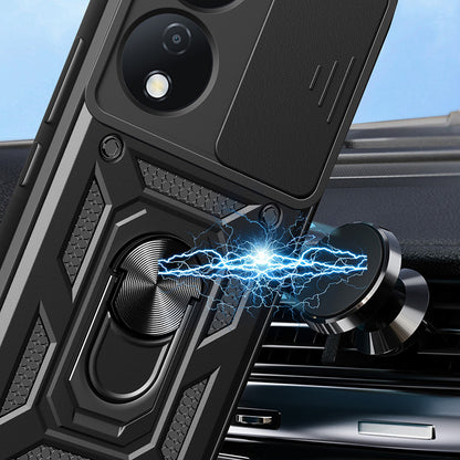 Etui na Honor X7b 5G / 90 Smart / X7b 4G, Techsuit, CamShield, Zielony