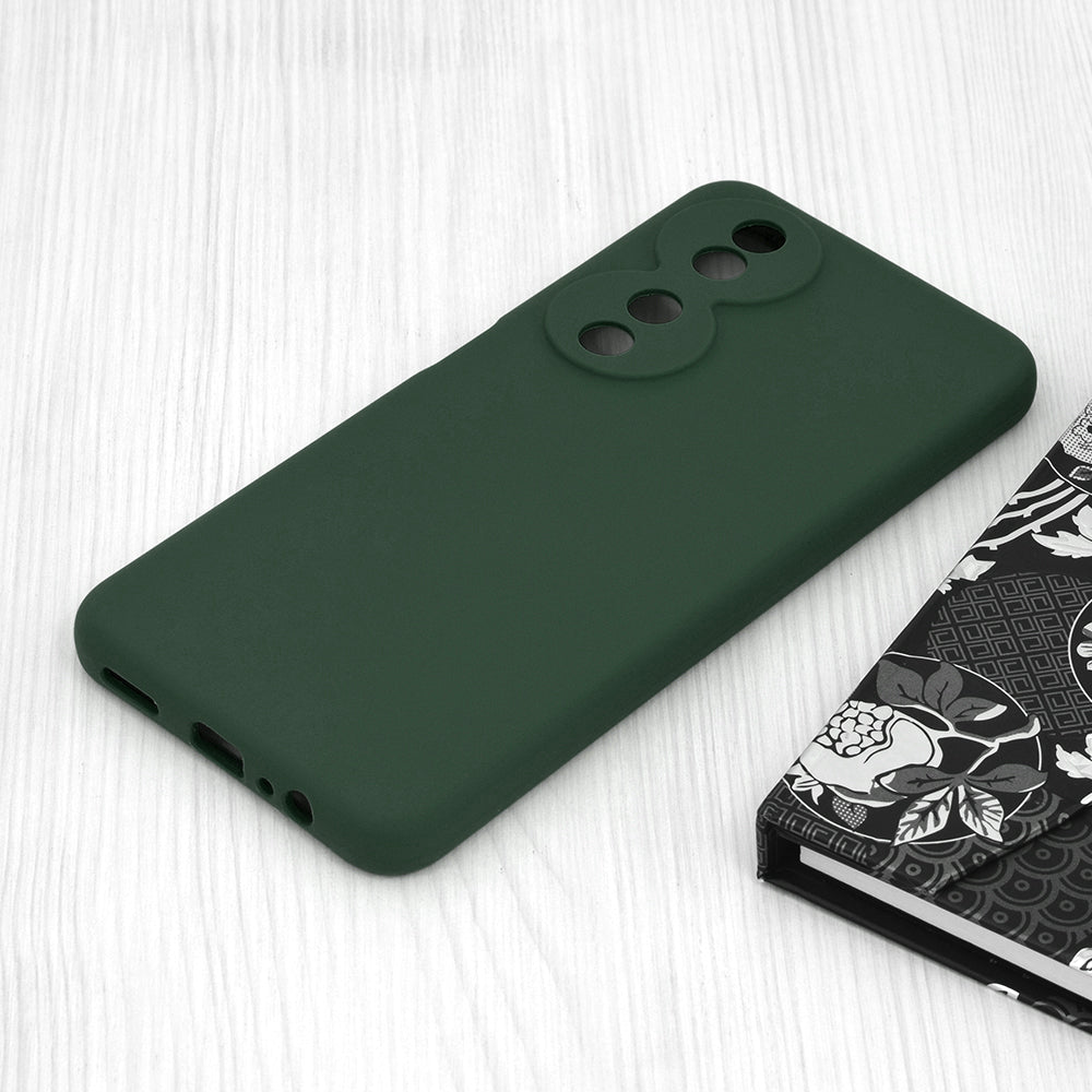 Etui na Honor X7b 5G / 90 Smart / X7b 4G, Techsuit, Soft Edge, Ciemnozielony
