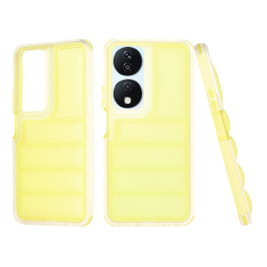 Etui na Honor X7b 5G / 90 Smart / X7b 4G, Techsuit, Wave Shield, Żółte