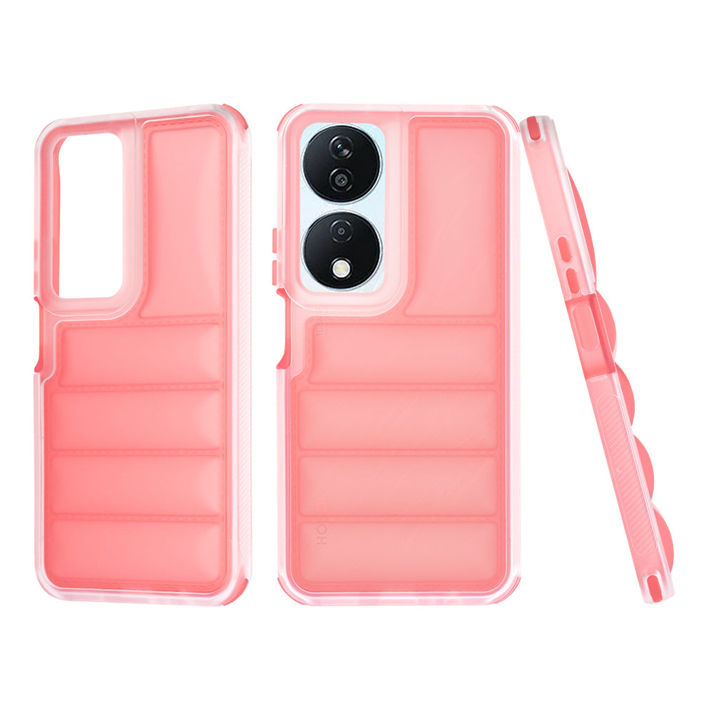 Etui na Honor X7b 5G / 90 Smart / X7b 4G, Techsuit, Wave Shield, Czerwony