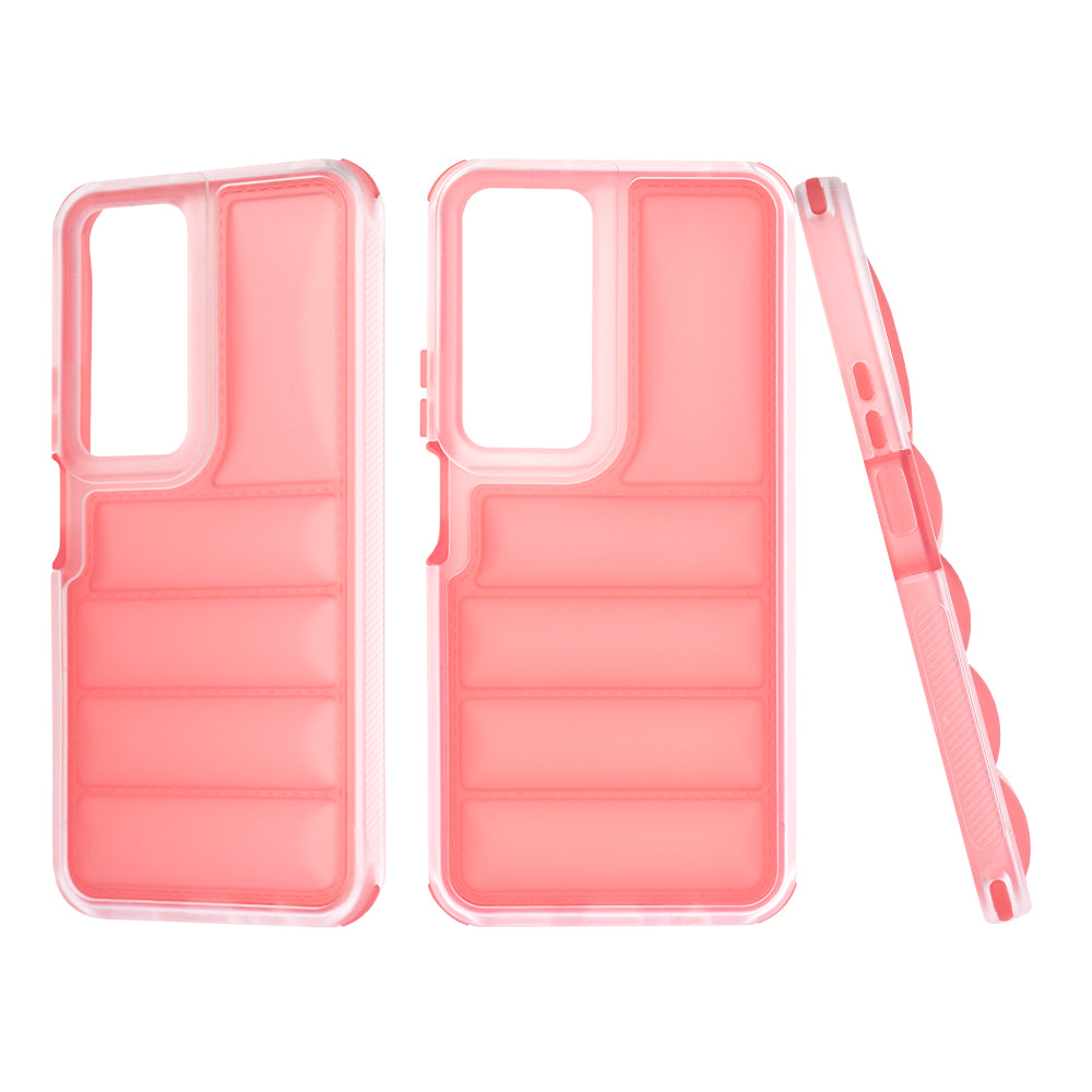 Etui na Honor X7b 5G / 90 Smart / X7b 4G, Techsuit, Wave Shield, Czerwony
