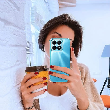 Etui na Honor X8a, Techsuit, Shockproof Clear, Przezroczyste