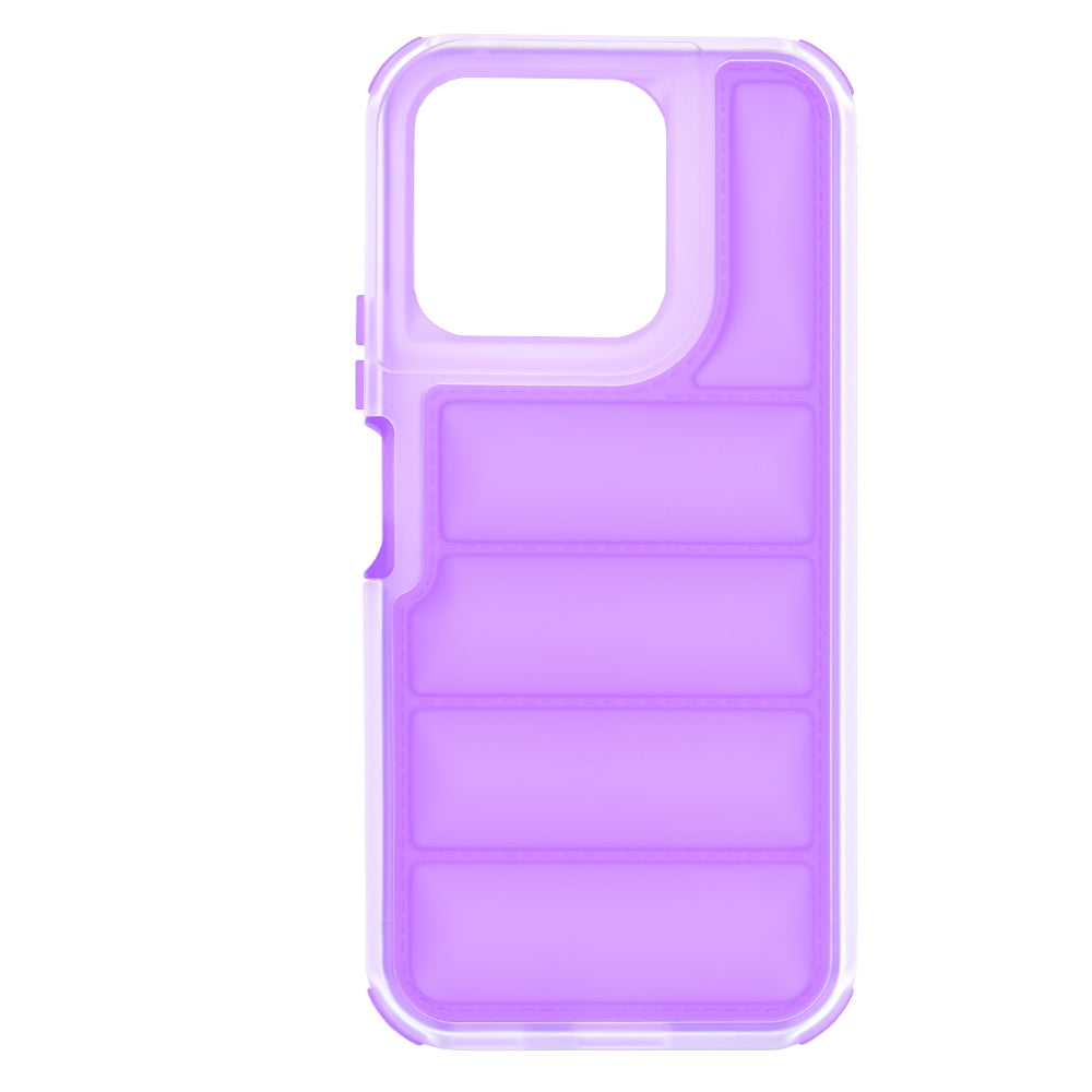 Case for Honor X8b, Techsuit, Wave Shield, Purple