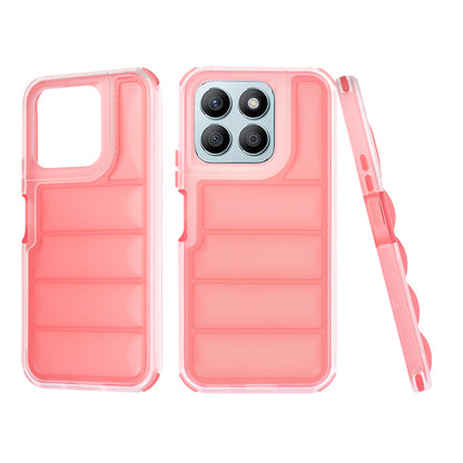 Case for Honor X8b, Techsuit, Wave Shield, Red