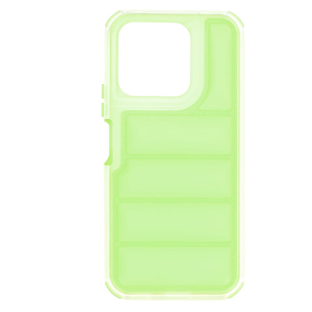 Case for Honor X8b, Techsuit, Wave Shield, Green