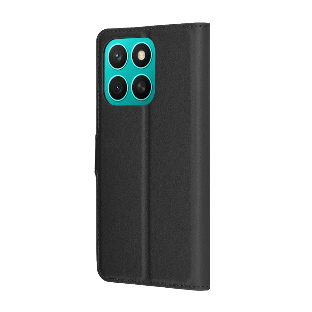 Etui na Honor X8c, Techsuit, Leather Folio, czarne