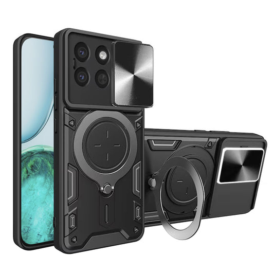 Etui na Honor X8c, Techsuit, CamGuard Pro, czarne