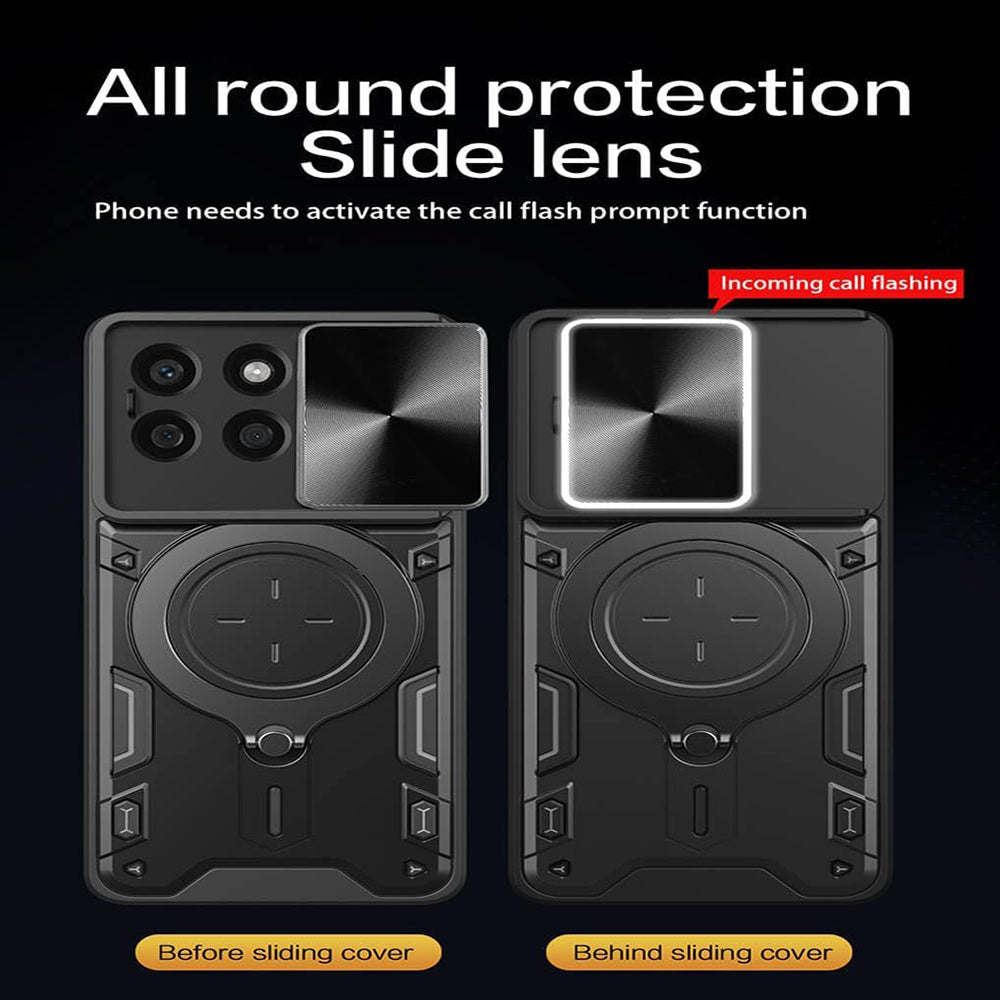 Case for Honor X8c, Techsuit, CamGuard Pro, Red