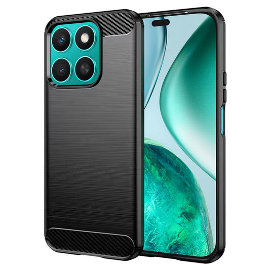 Etui na Honor X8c, Techsuit, Carbon, Czarny