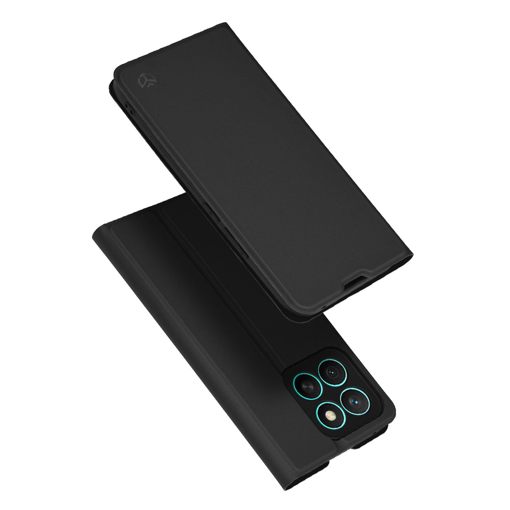 Etui na Honor X8c, Techsuit, Magskin Book, czarne