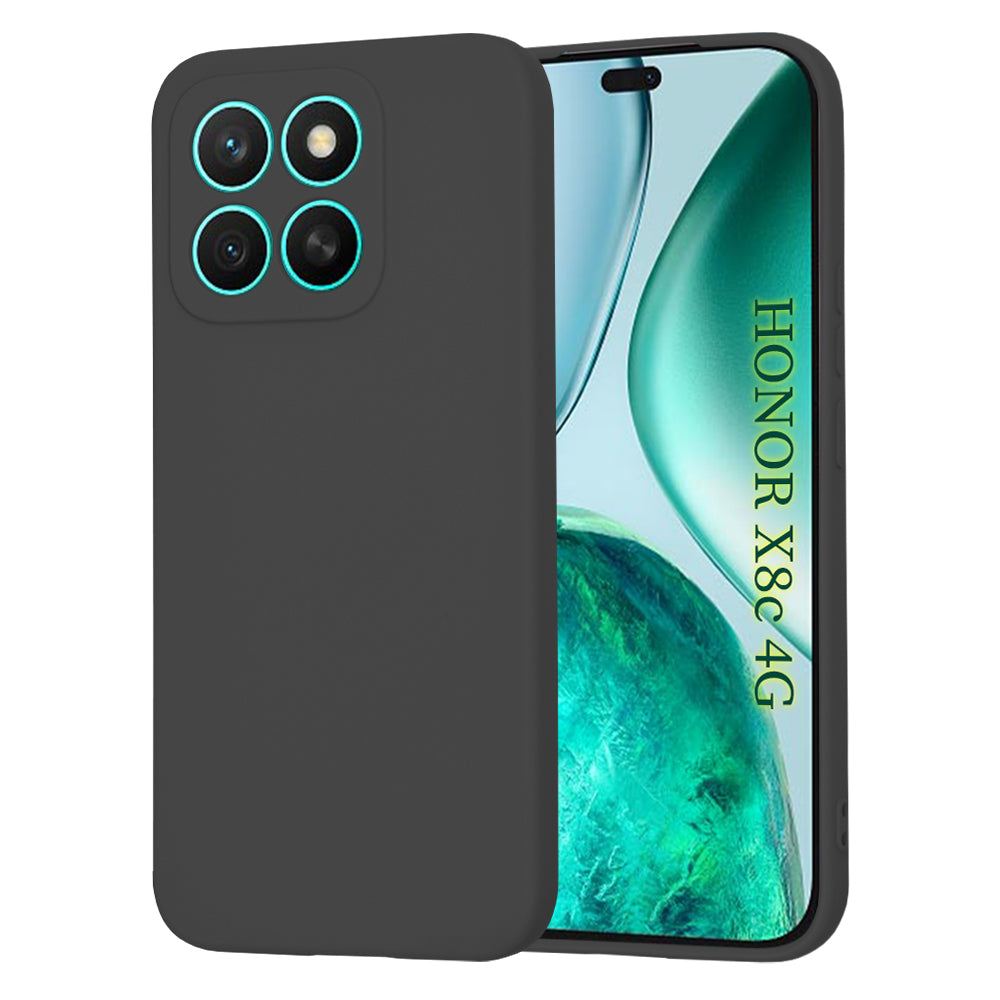 Etui na Honor X8c, Techsuit, SoftFlex, czarne
