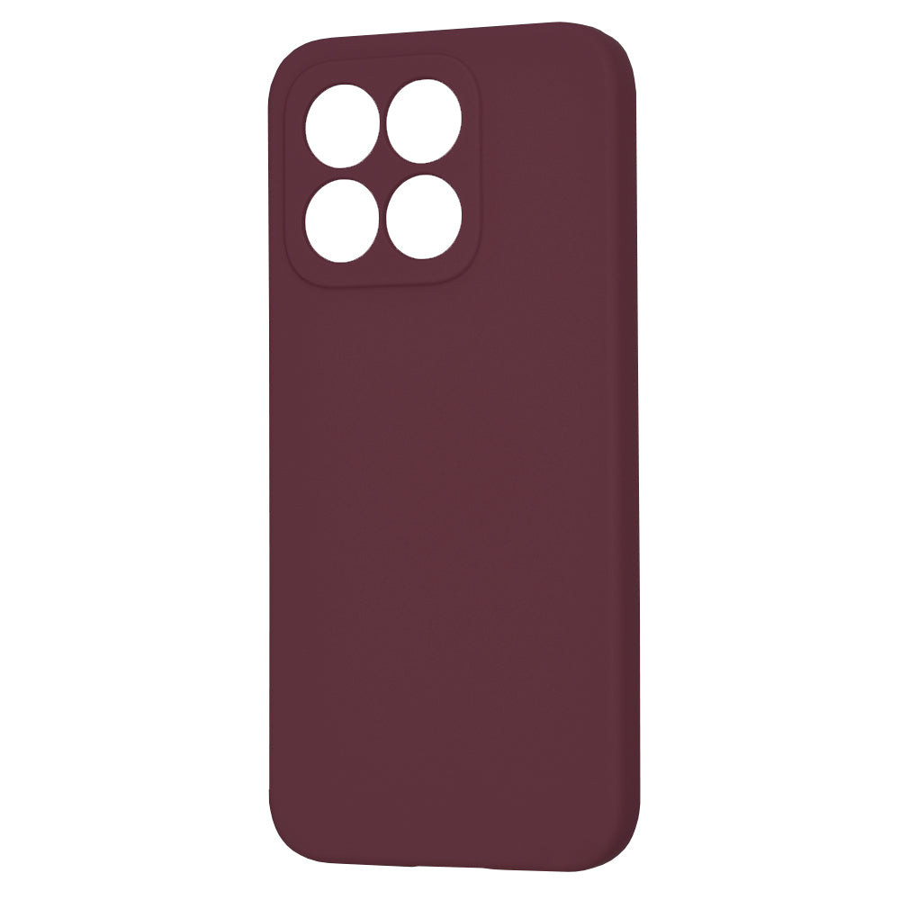 Case for Honor X8c, Techsuit, SoftFlex, Burgundy