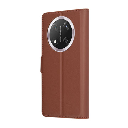Etui na Honor X9c / Magic7 Lite, Techsuit, Leather Folio, Brązowe
