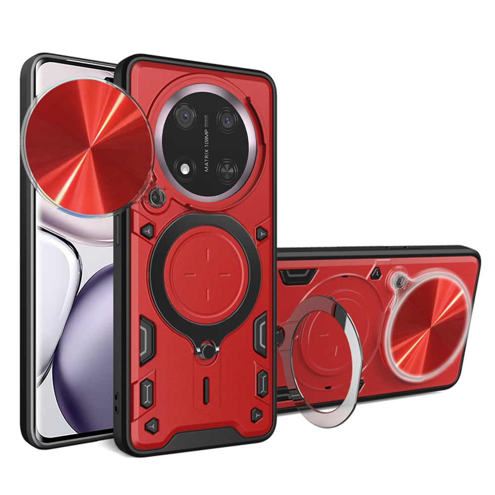 Etui na Honor X9c / Magic7 Lite, Techsuit, CamGuard Pro, Czerwony