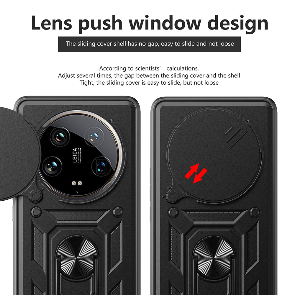 Etui na Honor X9c / Magic7 Lite, Techsuit, CamShield, czarne
