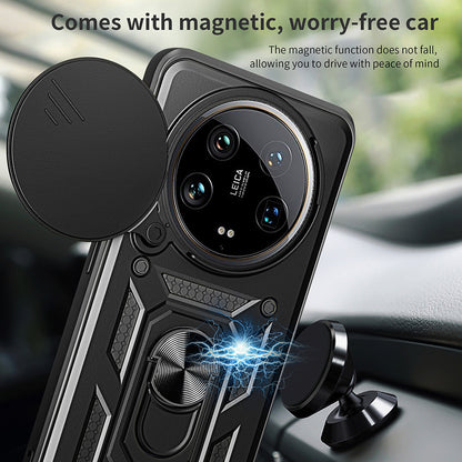 Etui na Honor X9c / Magic7 Lite, Techsuit, CamShield, czarne