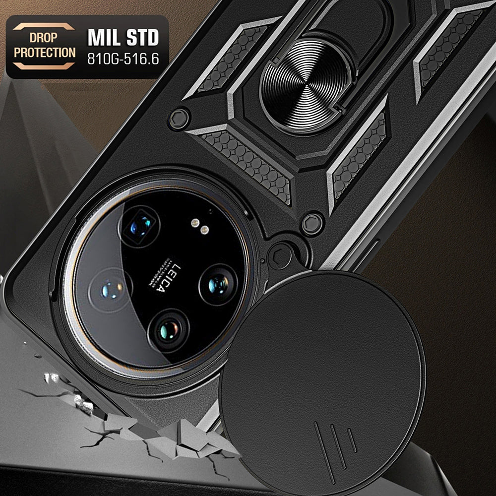 Etui na Honor X9c / Magic7 Lite, Techsuit, CamShield, czarne