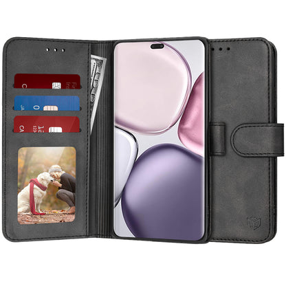 Etui na Honor X9c / Magic7 Lite, Techsuit, Diary Book, czarne