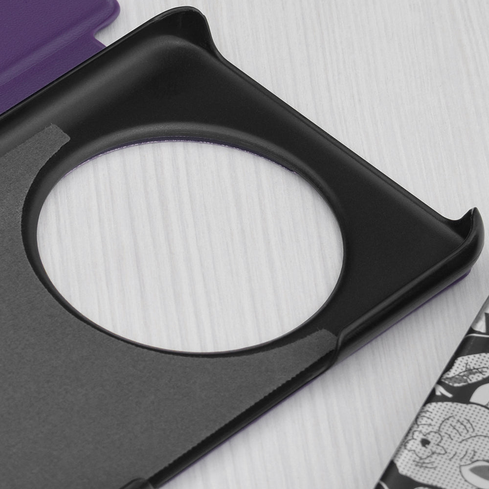 Etui na Honor X9c / Magic7 Lite, Techsuit, eFold, Fioletowy