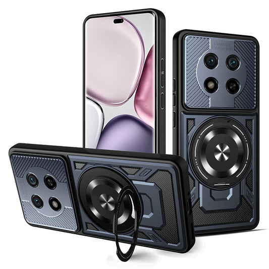 Etui na Honor X9c / Magic7 Lite, Techsuit, RuggedCam, Niebieskie