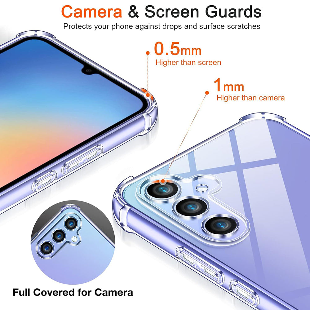 Case for Honor X9c / Magic7 Lite, Techsuit, Shockproof Clear, Transparent