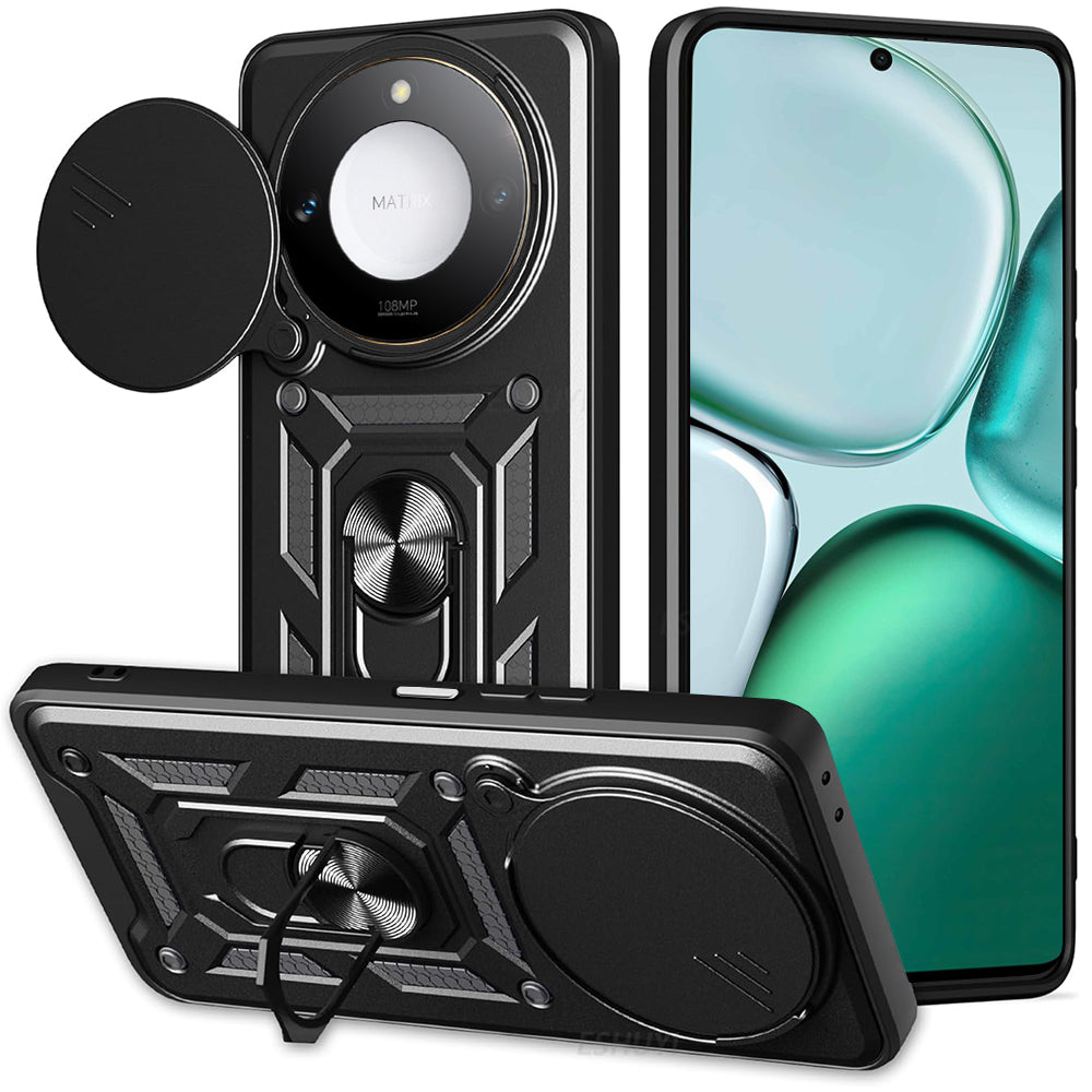 Etui na Honor X9c Smart, Techsuit, CamShield, czarne