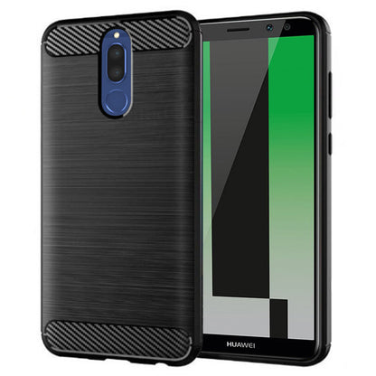 Etui do Huawei Mate 10 Lite, Techsuit, Carbon, Czarny