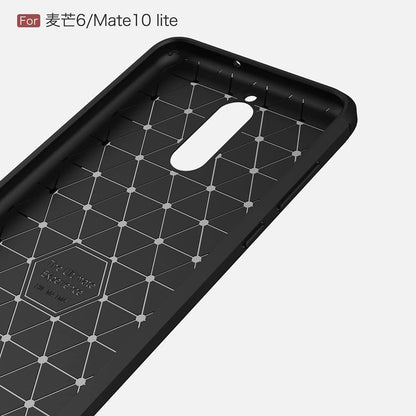 Etui do Huawei Mate 10 Lite, Techsuit, Carbon, Czarny