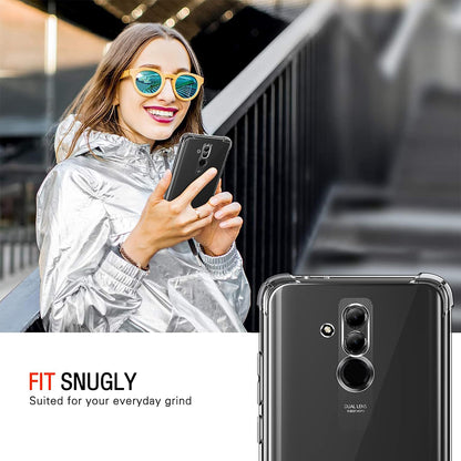 Case for Huawei Mate 20 Lite, Techsuit, Shockproof Clear, Transparent