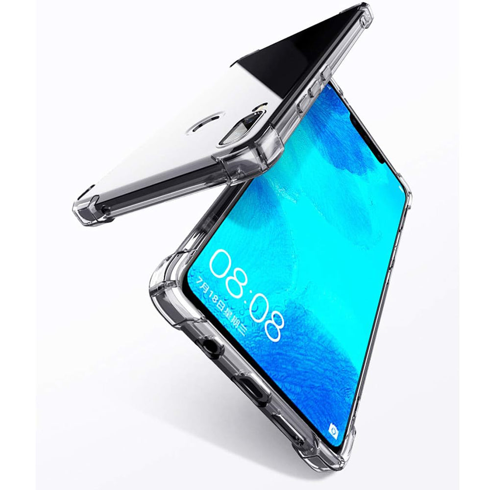 Case for Huawei Mate 20 Pro, Techsuit, Shockproof Clear, Transparent