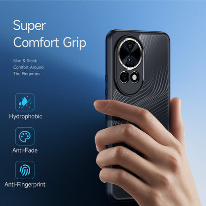 Etui do Huawei nova 12 Pro, DUX DUCIS, Aimo, czarne