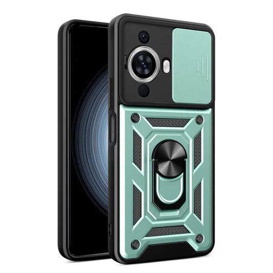 Etui na Huawei nova 12s / nova 11, Techsuit, CamShield, Zielony