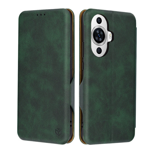 Etui do Huawei nova 12s / nova 11, Techsuit, Safe Wallet Plus, Zielony
