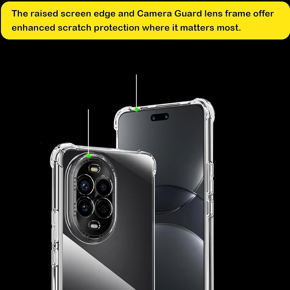 Case for Huawei nova 13, Techsuit, Shockproof Clear, Transparent