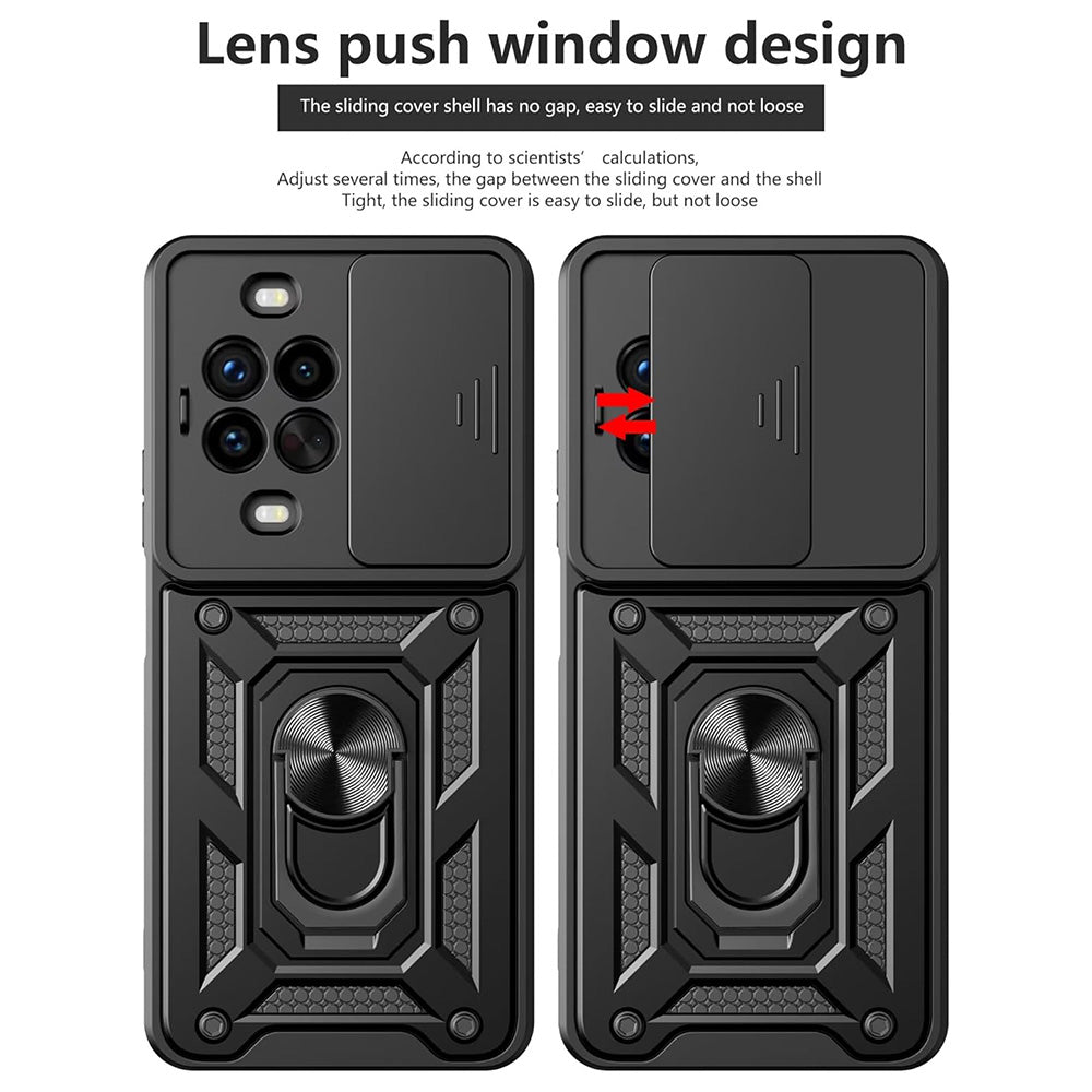Etui na Huawei nova 14 Pro, Techsuit, CamShield, Czarne