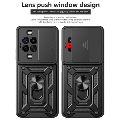 Etui na Huawei nova 14 Pro, Techsuit, CamShield, Czarne
