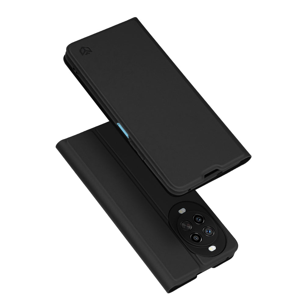 Etui na Huawei nova 14 Pro, Techsuit, Magskin Book, Czarne