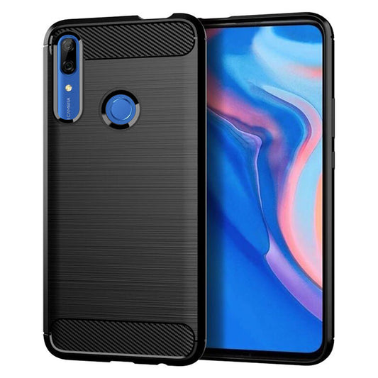 Etui na Huawei P Smart Z, Techsuit, Carbon, Czarny