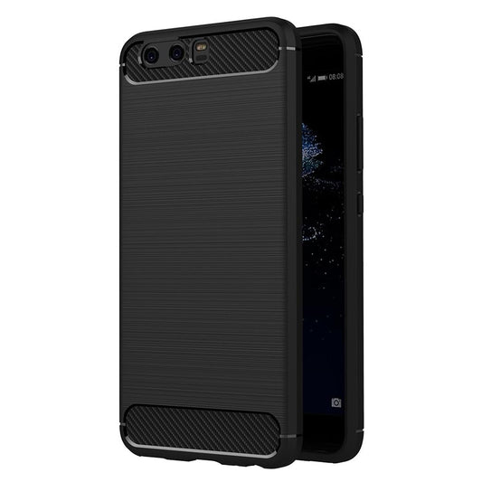 Etui na Huawei P10 Plus, Techsuit, Carbon, Czarny