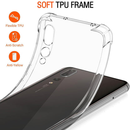 Etui na Huawei P20 Pro, Techsuit, Shockproof Clear, Przezroczyste