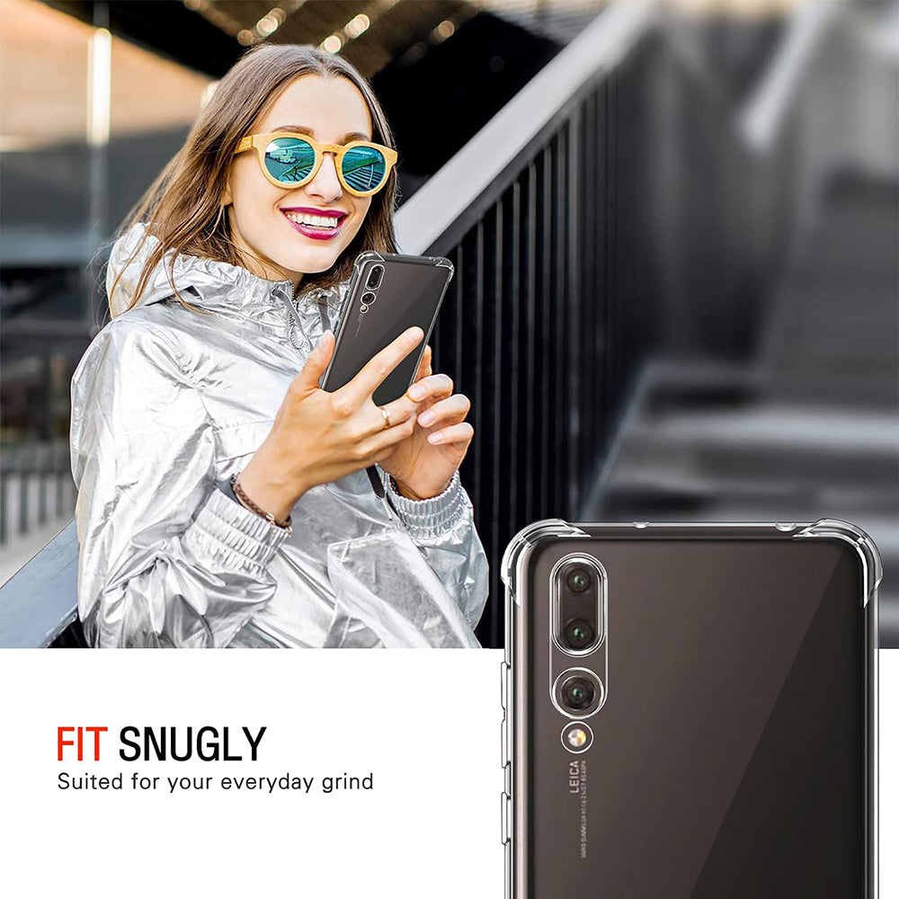 Etui na Huawei P20 Pro, Techsuit, Shockproof Clear, Przezroczyste
