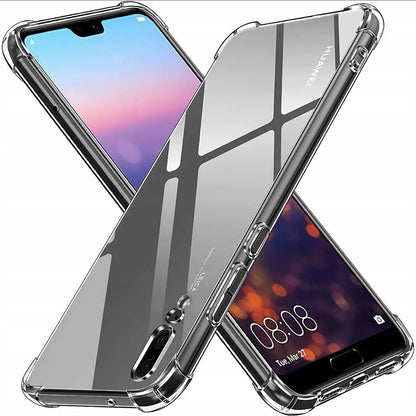 Etui na Huawei P20, Techsuit, Shockproof Clear, Przezroczyste